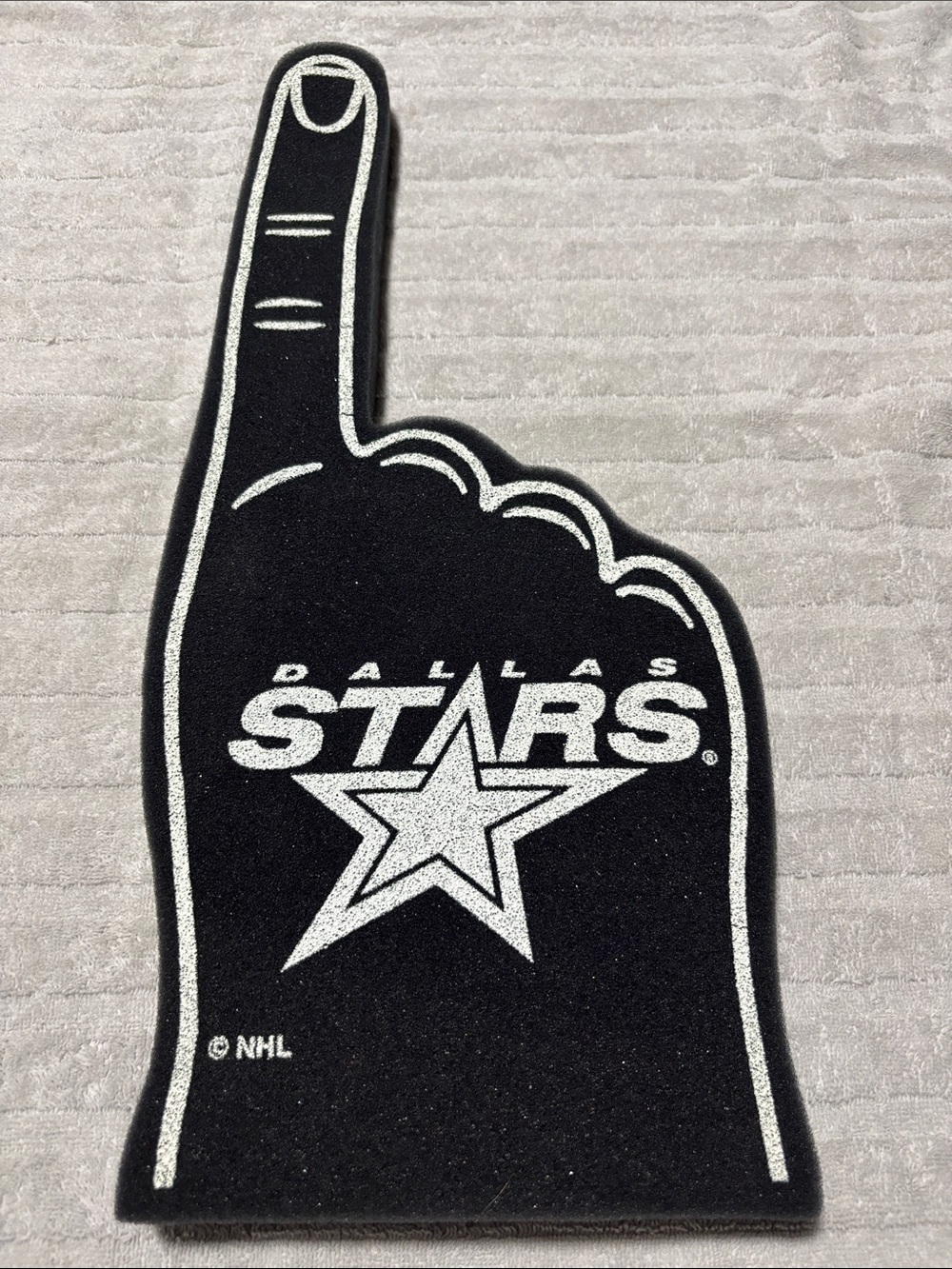 Dallas Stars Black Foam Finger